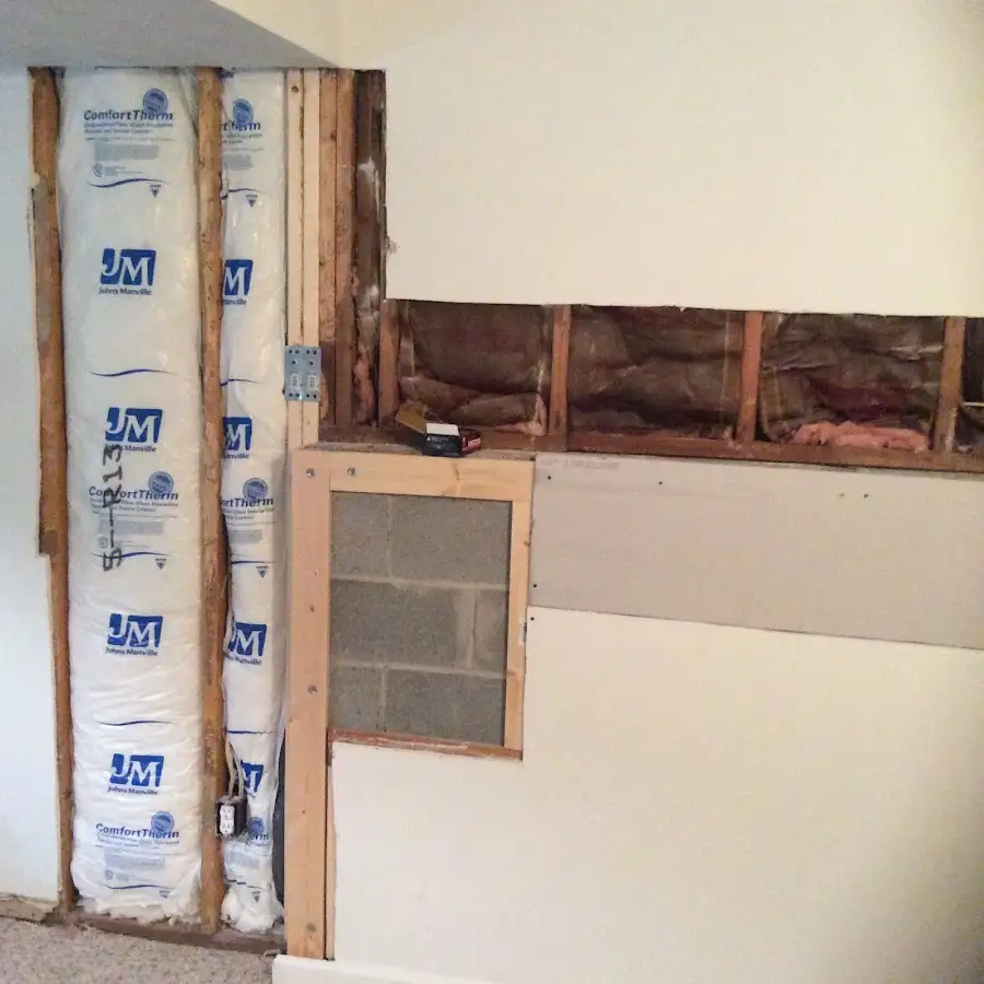 Wall insulation replacement during Structural Drying in Alhambra